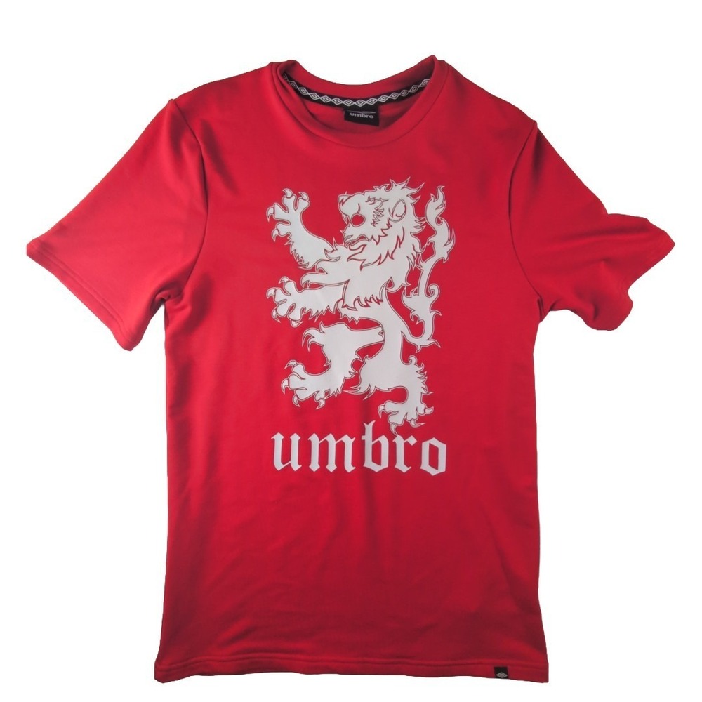 Red Umbro Men's Shirt Soccer Football Futbol Lion Logo Size Small